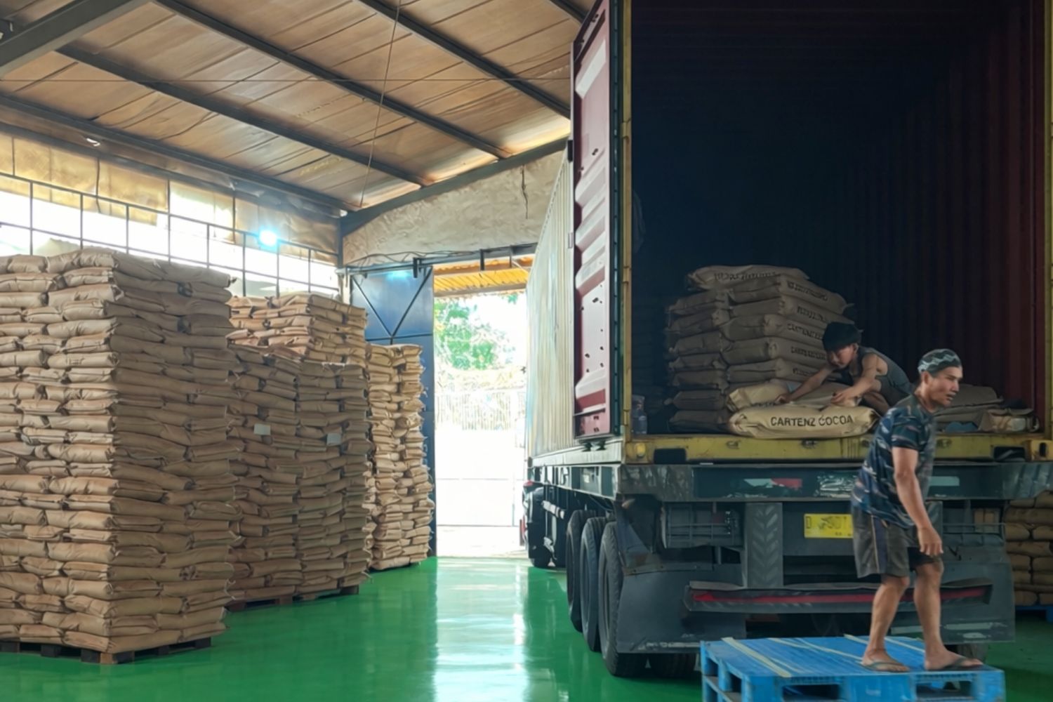 Cocoa Powder Shipment